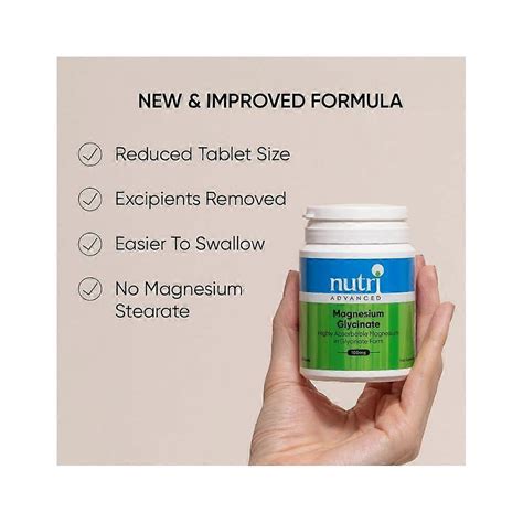 Nutri Advanced Magnesium Glycinate Tablets 120 | Fruugo AU