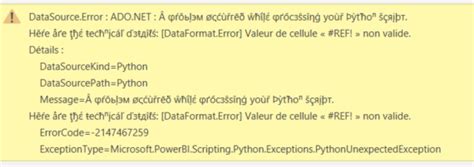 Solved: I get an error while running a python script on po ...