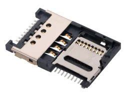 MUP Connectors - MUP C7090-21 6Pin MICRO Sim Card holder Trader ...
