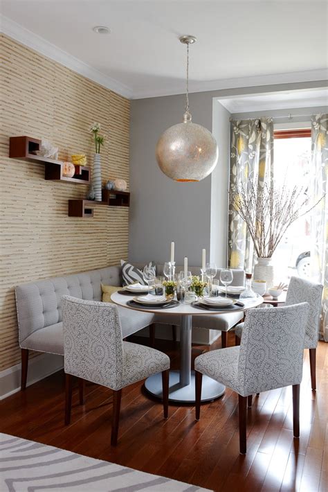 Corner Bench With Round Dining Table at Olivia Madigan blog