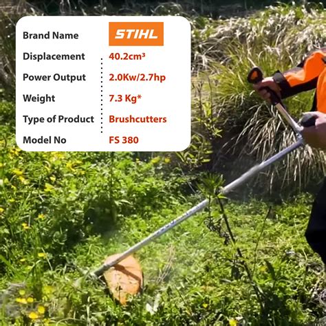 STIHL FS 380 Clearing Saw Autocut – Agriplex