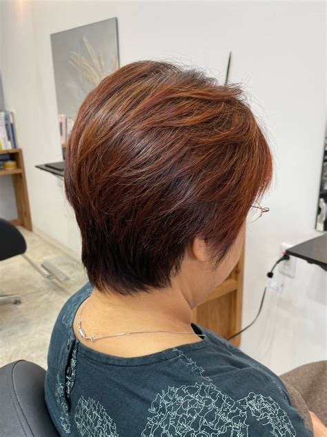 40代50代 大人くびれショート | 高槻市津之江町美容院H i t o | 高槻市津之江町美容室H i t o(ヒト)