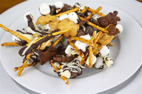 Salty and Sweet S'mores Snack Mix Recipe | Catch My Party