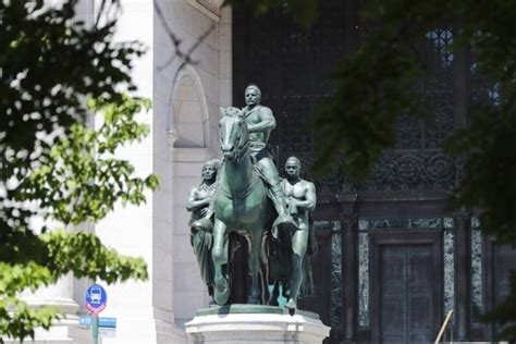 Theodore Roosevelt statue to be removed from NYC museum