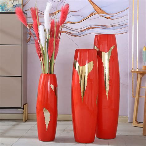 13 Amazing Red Floor Vase for 2023 | CitizenSide