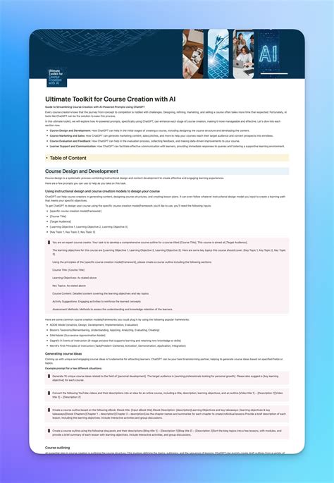 Image result for Course Creation Guide Ai