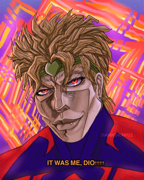 it was Dio all along (OC art) : r/StardustCrusaders