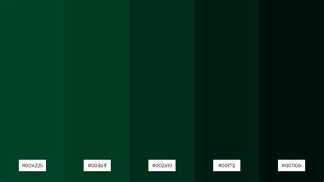 The Best 15 British Racing Green Color Palette Combinations