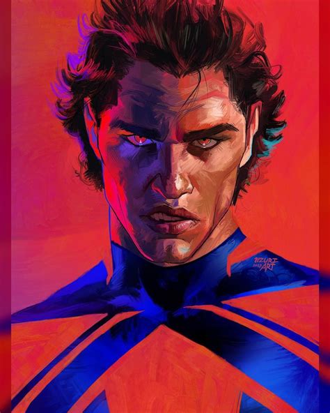 Uzuri Art on Instagram: “Miguel O’Hara. Spider-Man 2099. After finally ...