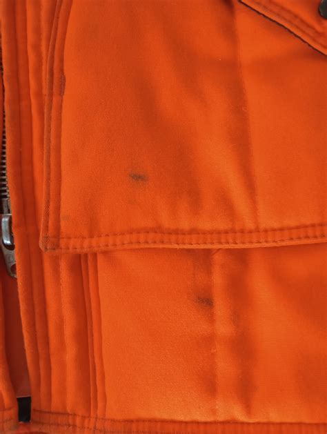 VTG SafTBak Orange Hunting Jacket Size Large - Gem