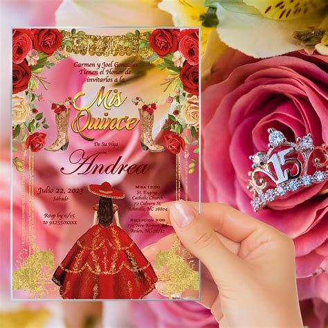 Quinceanera Invitations In Spanish