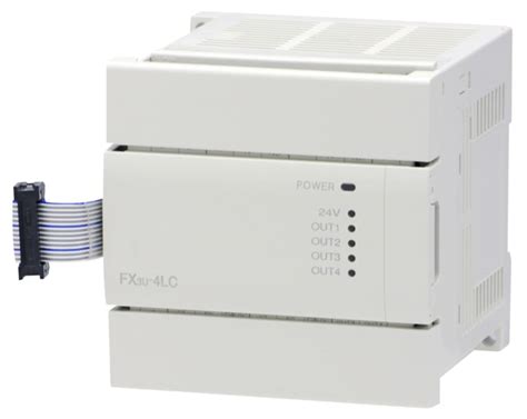 FX3U-4LC Mitsubishi Electric | Mitsubishi Electric FX3U Series Analogue ...