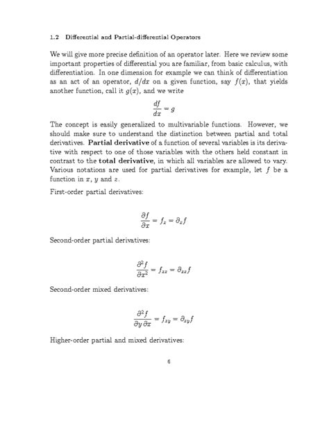 Image result for Differentiation Operators