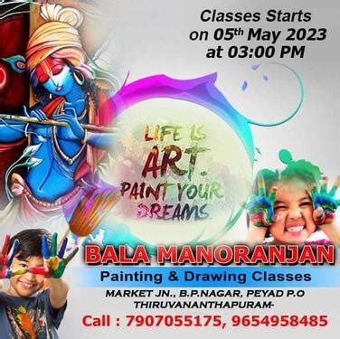Painting And Drawing Class - Painting Classes In Peyad Trivandrum ...