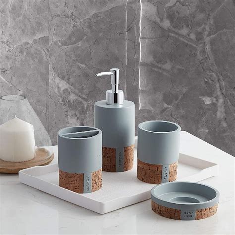 Ebern Designs Bathroom Accessories Sets Unique S Modern Classic ...