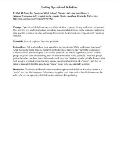 How to Write an Operational Definition 的图像结果