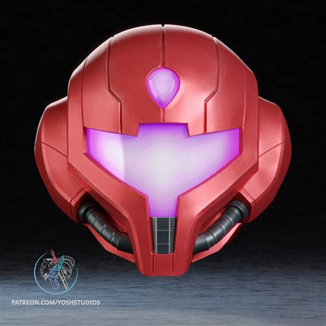 Metroid Helmet Keychain Stl