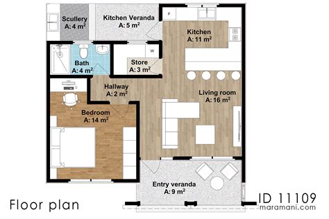 One Bedroom Bungalow Floor Plans One Bedroom Monolithic Dome Floor