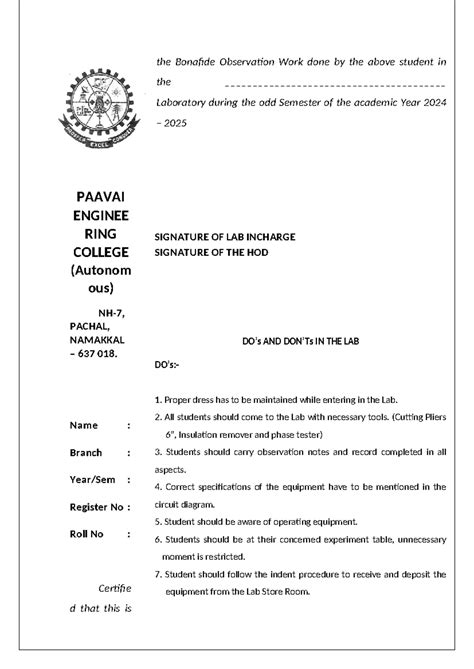 EE23406 Linear AND Digital Integrated Circuits Laboratoryy 24 - PAAVAI ...