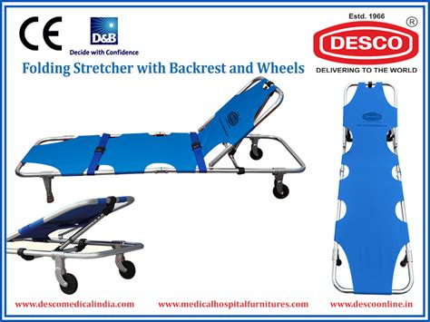 Folding Stretcher 2 Fold with Wheels - Manufacturer, Supplier and ...