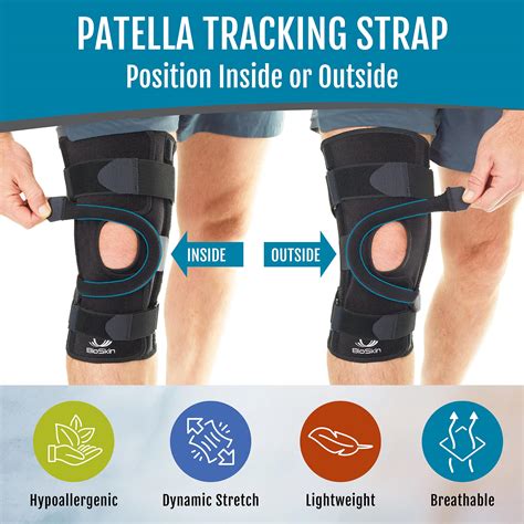 Mua BioSkin Wraparound Patella Stabilizer Knee Brace for Patellofemoral ...