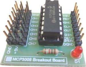 ScienceLab Technosolutions MCP3008 Breakout Board Educational ...