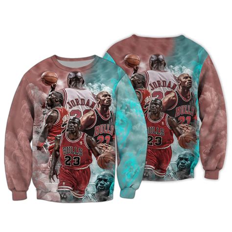 NBA Chicago Bulls Michael Jordan Player Sweatshirt