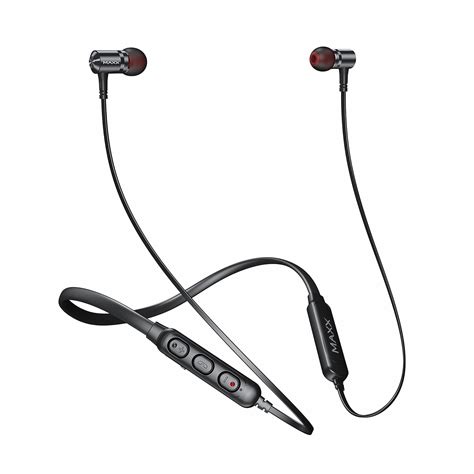 Maxx NX3 in-Ear Bluetooth Neckband with Mic, Smart Magnetic Buds Upto ...
