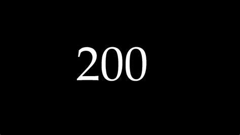 200! - YouTube
