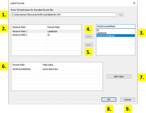 Image result for Label Format