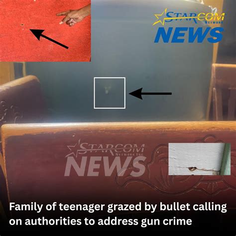 Family of teenager grazed by bullet calling on authorities to address ...
