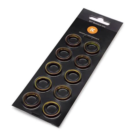 EK-Quantum Torque Color Ring 10-Pack STC 10/16 - Gold