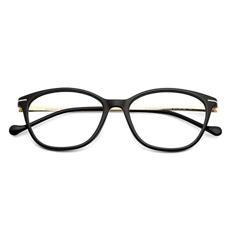 Buy Black Gold Full Rim Cat Eye Lenskart Air fusion LA E12695-C2 ...