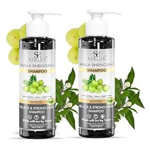 Buy SIRIUS Khadi Amla Bhringraj Shampoo | Control White hair & Pre ...