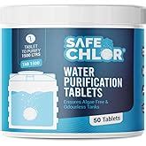 Safe Chlor Tab 1000 | Chlorine Tablets for Water Tanks of 1000 Ltrs ...