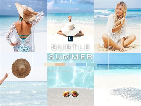 Lightroom Beach Presets, Travel Presets, Summer Presets, Blue Shades ...