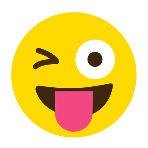 cheeky face emoji png file 10313692 PNG