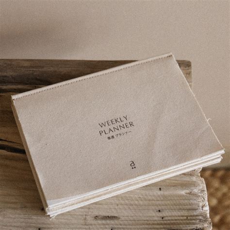 Noto Weekly Planner Default Title – Eco Cotton Product | ... – akiiko