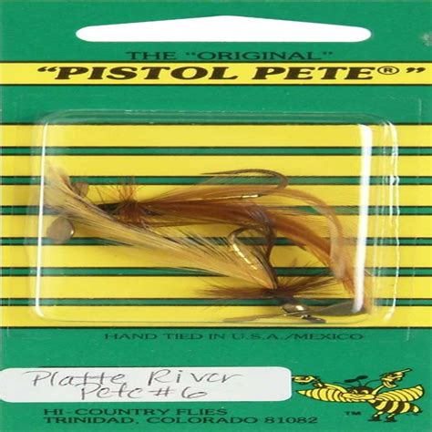 Pistol Pete Hi-Country Fishing Flies, Size 6, Platte River Pete ...