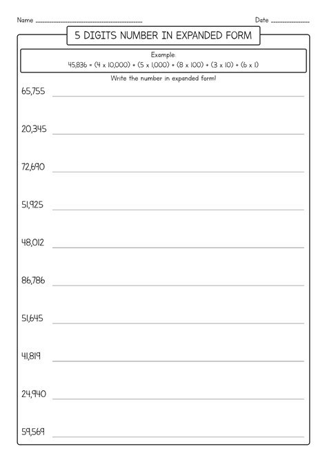 Image result for Expanded Form Math Problems