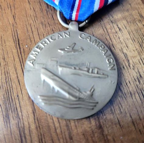 ORIGINAL WW2 AMERICAN CAMPAIGN MEDAL 1941-1945 EXCELLENT CONDITION ...