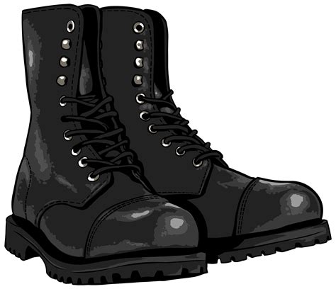 Work Boots Clip Art