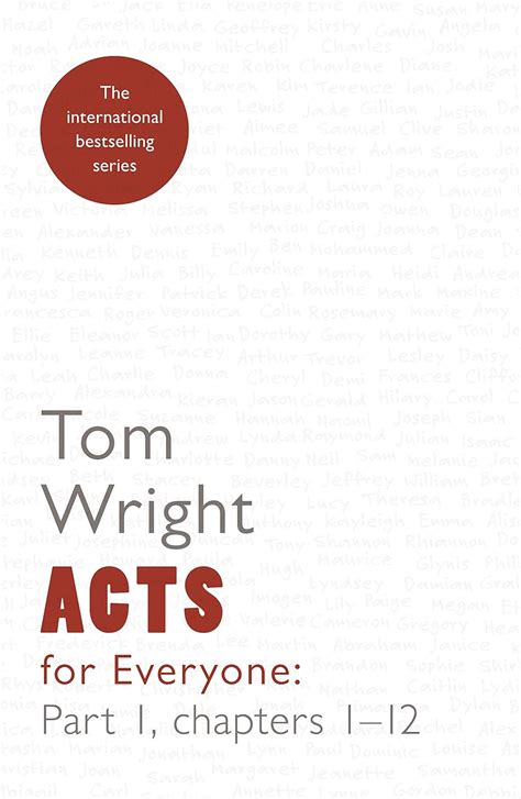 Acts for Everyone Part 1 (New Testament for Everyone Book 7) eBook ...
