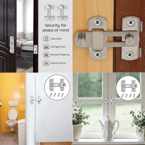 Ultrina Flip Latch Lock Heavy Duty Stainless Steel Bar Latch ...