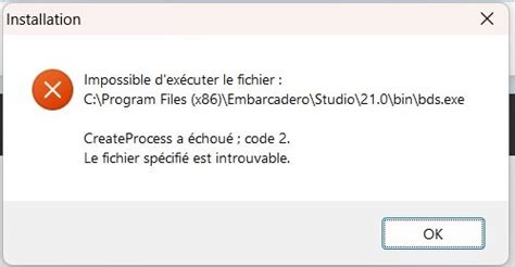 CreateProcess Failed Code 2 Windows 10 的图像结果