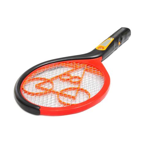 9108 Anti Mosquito Racquet Rechargeable Insect Killer Bat with LED Lig ...