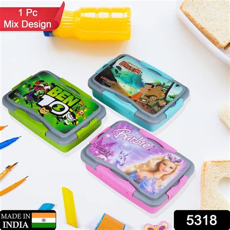 Buy Stainless Steel Lunch Box At Best Prices — DeoDap