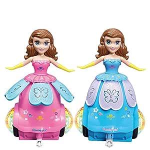Buy Gooyo Dancing Rotating Baby Girl Princess Toy Doll for Girls ...