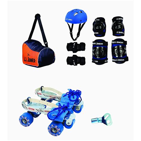 Jonex Senior Attack Adjustable Quad RollerSkates Combo Suitable ...
