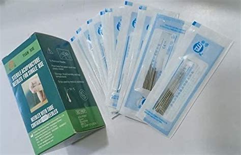 ACP ACUPRESSURE Acupuncture Needle (Size 0.25X25) 500Pc : Amazon.in ...